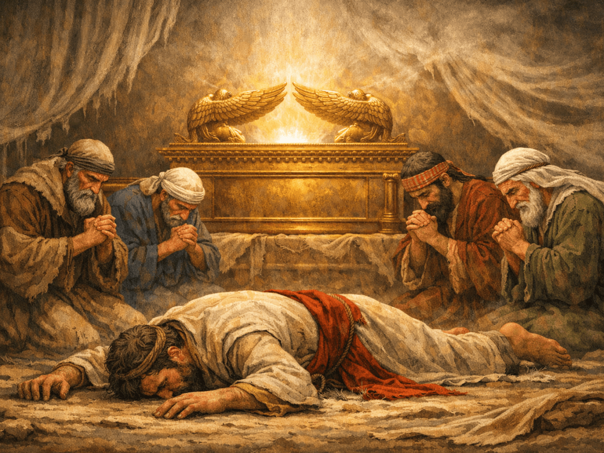 Questions God Asks #18: Why Do You Lie Thus on Your&nbsp;Face?